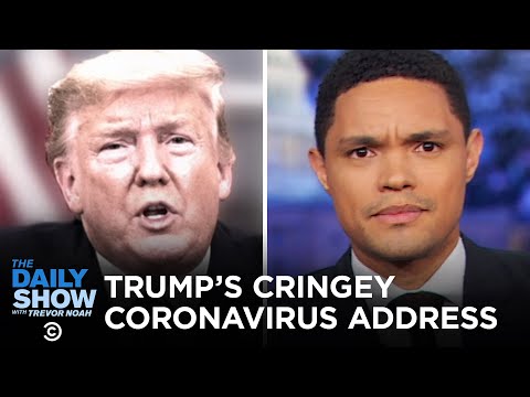 Upload mp3 to YouTube and audio cutter for Trumps Coronavirus Address Blooper Reel Included  The Daily Show download from Youtube