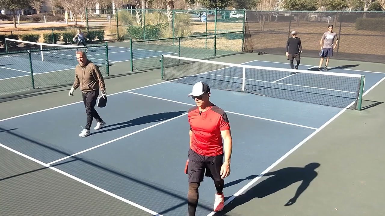 SWITCH-HANDER DOMINATES FIREFIGHTS! Mic'd Up 4.0 Pickleball Game at Kingston in Myrtle Beach, SC