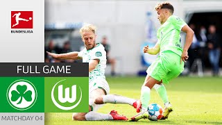 🔴 LIVE | Greuther Fürth — VfL Wolfsburg | Matchday 4 – Bundesliga 2021/22