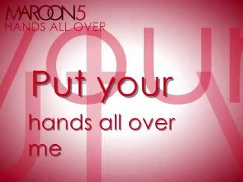 Maroon 5 - Hands All Over (lyrics)