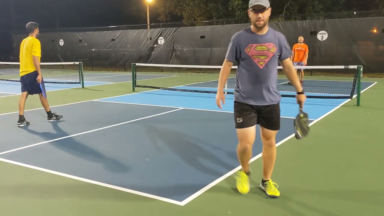 INTENSE TOP-SPIN HAND BATTLES! 4.0 Pickleball Rec Game at Midway Park in Myrtle Beach, SC