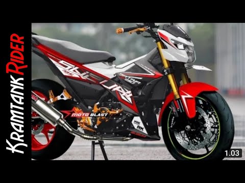 6 Warna Kreenn Full Modifikasi Suzuki Satria FU 150 Fi 