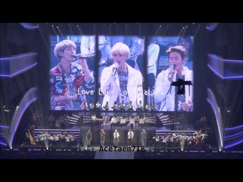 150315 SHINee TOKYO DOME - LOVE, ending ㅠㅠ