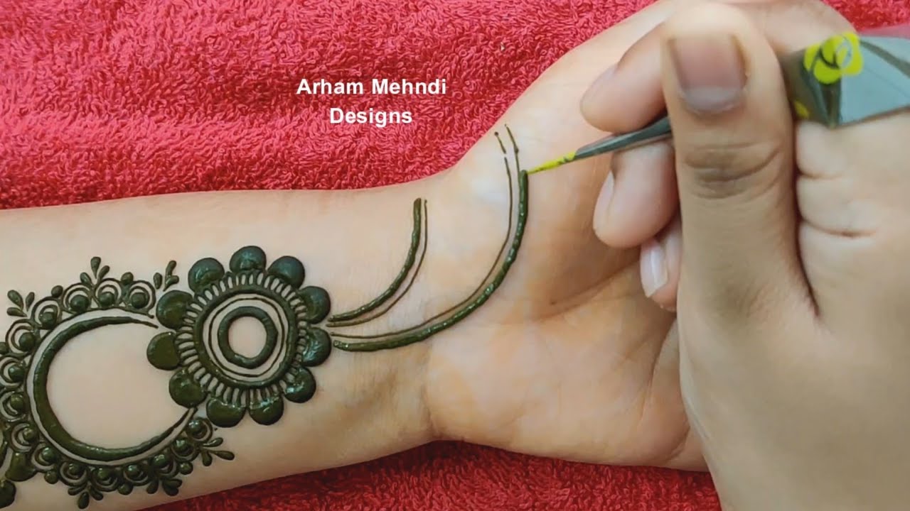 Ganeshji Mehndi Pattern 2 By Arham Mehndi Designs