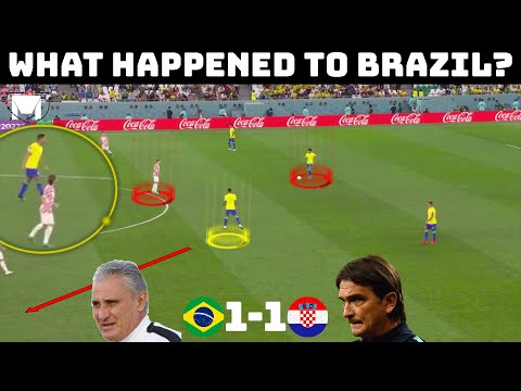 Tactical Analysis : Brazil 1-1 Croatia | How Brazil Got Knocked Out |