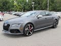 2015 Audi RS 7 Sportback Start Up Test Drive and In Depth Review - YouTube