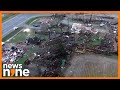 Drone Footage: Tornado Leaves Widespread Damage in Northern Arkansas | News9