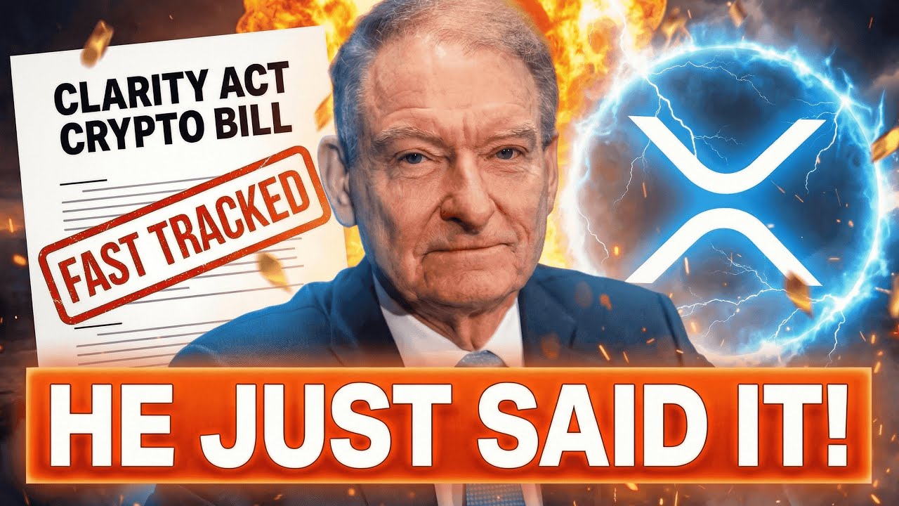 XRP CLARITY ACT TO BE FAST TRACKED!? SEC CHAIR JUST SAID IT!