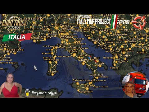 Italy Map Project Promods Addon v11 1.49