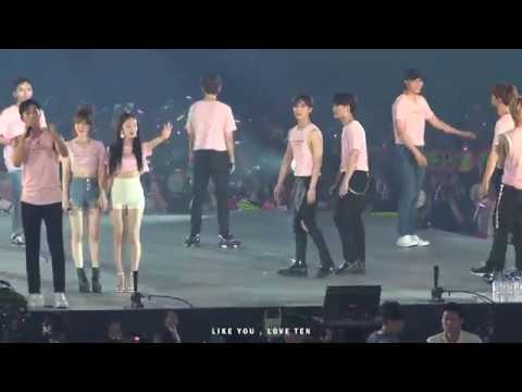 180730 SMTOWN LIVE 2018 IN OSAKA ENDING - NCT TEN FOCUS