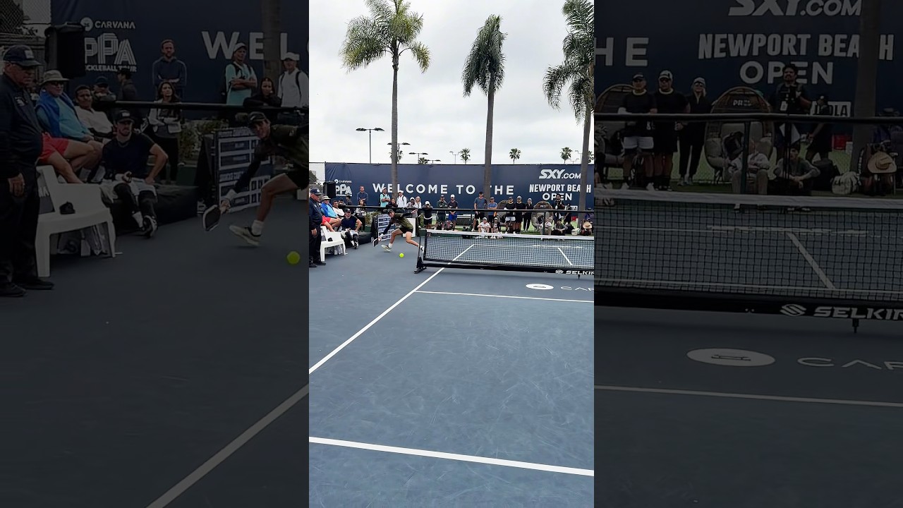 Singles pickleball is WHERE ITS AT. 😤