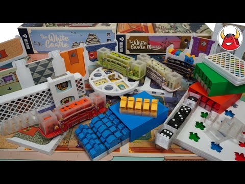 🍵 Die Weiße Burg + Tee-Zeremonie || White Castle + Matcha Insert Brettspiel Boardgame Inlay Organize