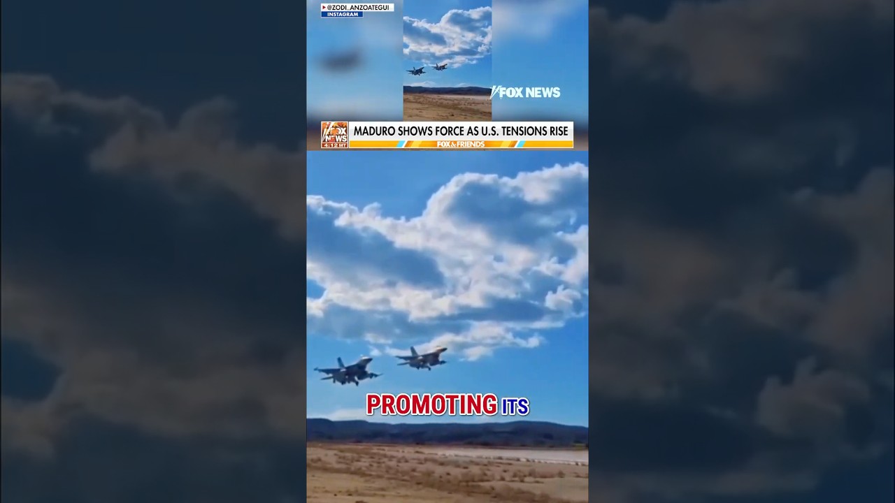 WATCH: Maduro showcases Venezuelan military as US tensions grow #foxnews #news #us #fox