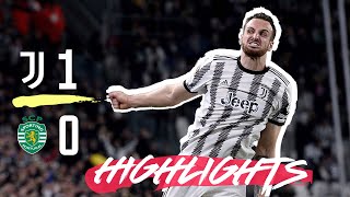Juventus 1-0 Sporting CP | Europa League | Highlights