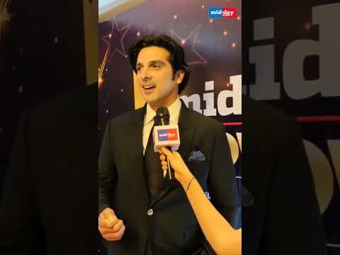 Zayed Khan on MidDay A Prominent Brand Honoring Excellence  Showbiz Awards 