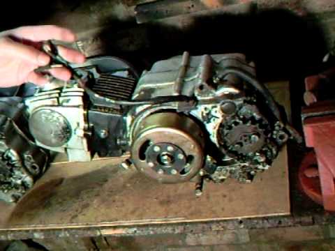 honda C90 - 110 cc (107) chinese engine change - YouTube honda c70 wiring 