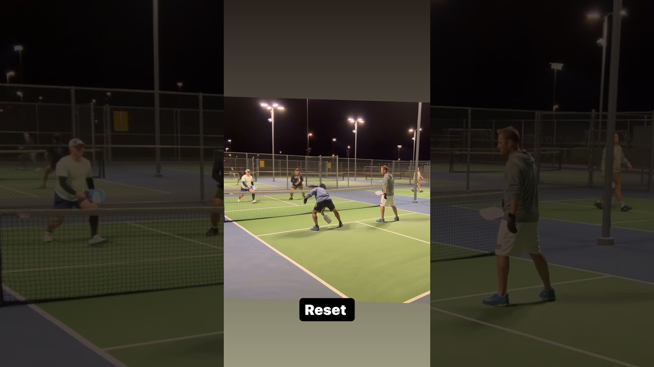 Reset and Punch #pickleball #shorts