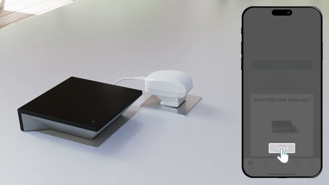 Pulse PRO hub Wifi Pairing with iOS