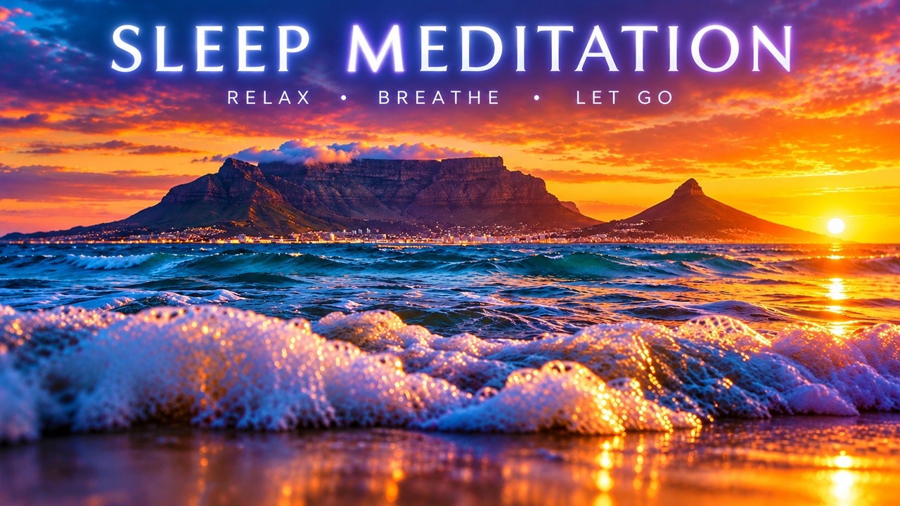 8 Minute Guided Meditation for Feeling Better + 8 Hours of Sunset Meditation Music
