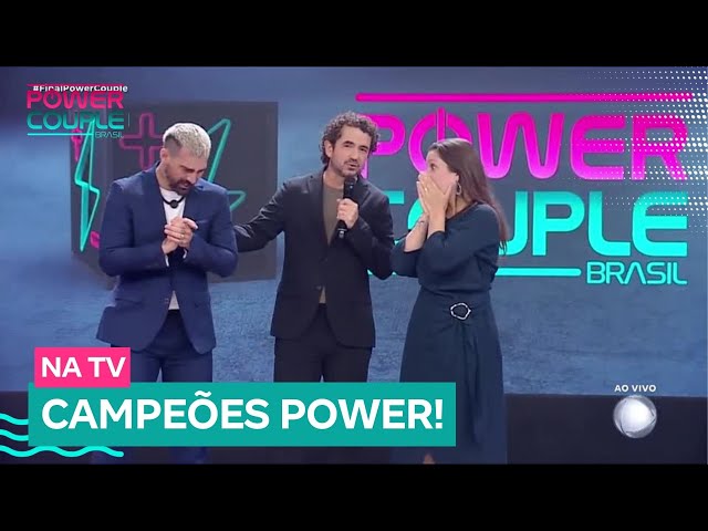 Carol e Radamés são os vencedores do Power Couple