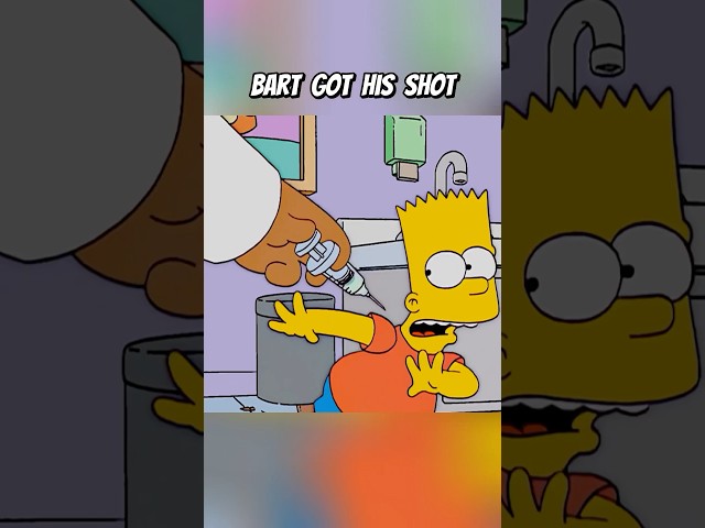 Bart got his shot