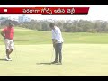Exclusive : Ram Charan Teja Playing Golf