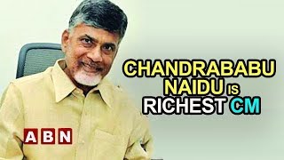 Image result for richest cm of india ADR & lokesh