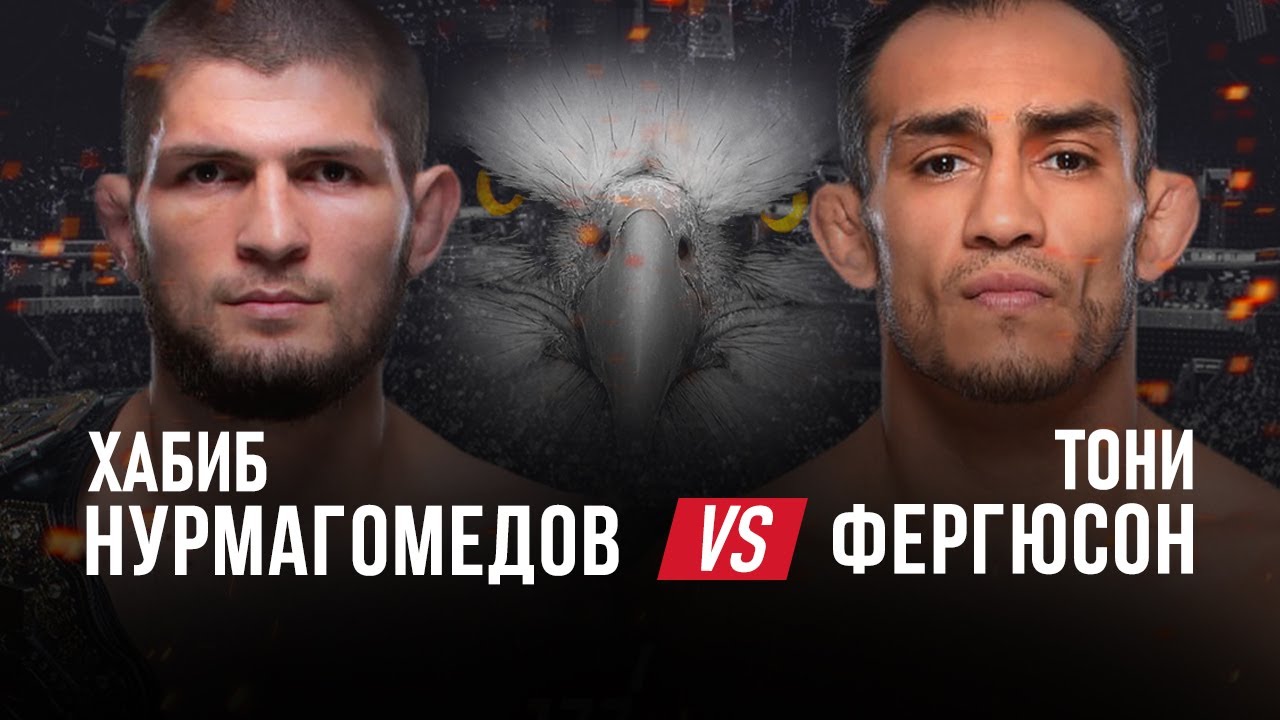 хабиб нурмагомедов тони фергюсон бой 2019