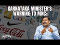 Karnataka Minister To Companies: Show Number Of Kannadiga Employees