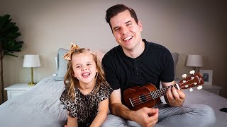 OST Lion King - Hakuna Matata (Ukulele Cover by 6-Year-Old Claire and Dad)