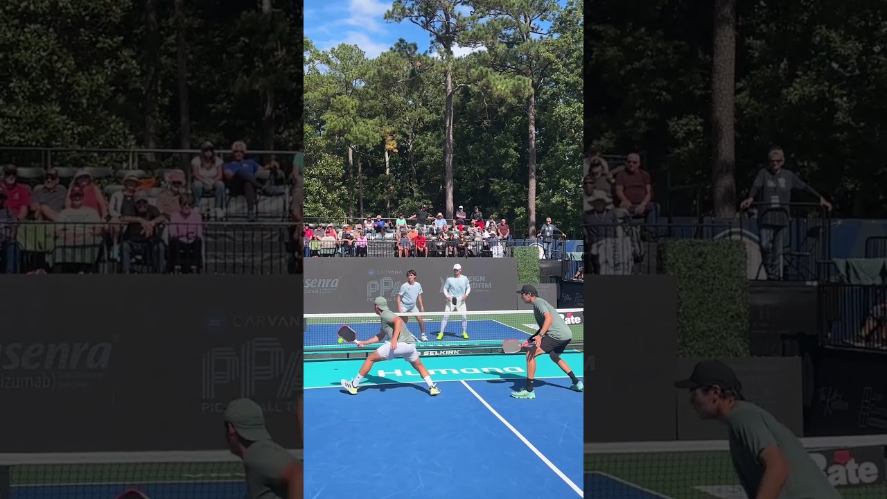 Gabe Tardio can’t get the Erne but Ben Johns can 🔥 incredible pickleball!