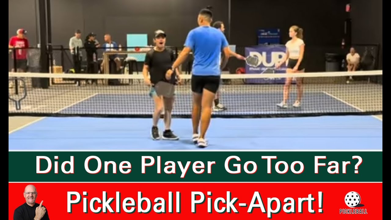 Pickleball Drama! You'll Find It In This Game!