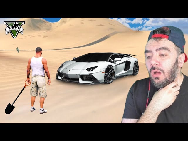 FRANKLIN KAZIP SICAK ÇÖLDEN ARABA ÇIKARTTI - GTA 5 MODS