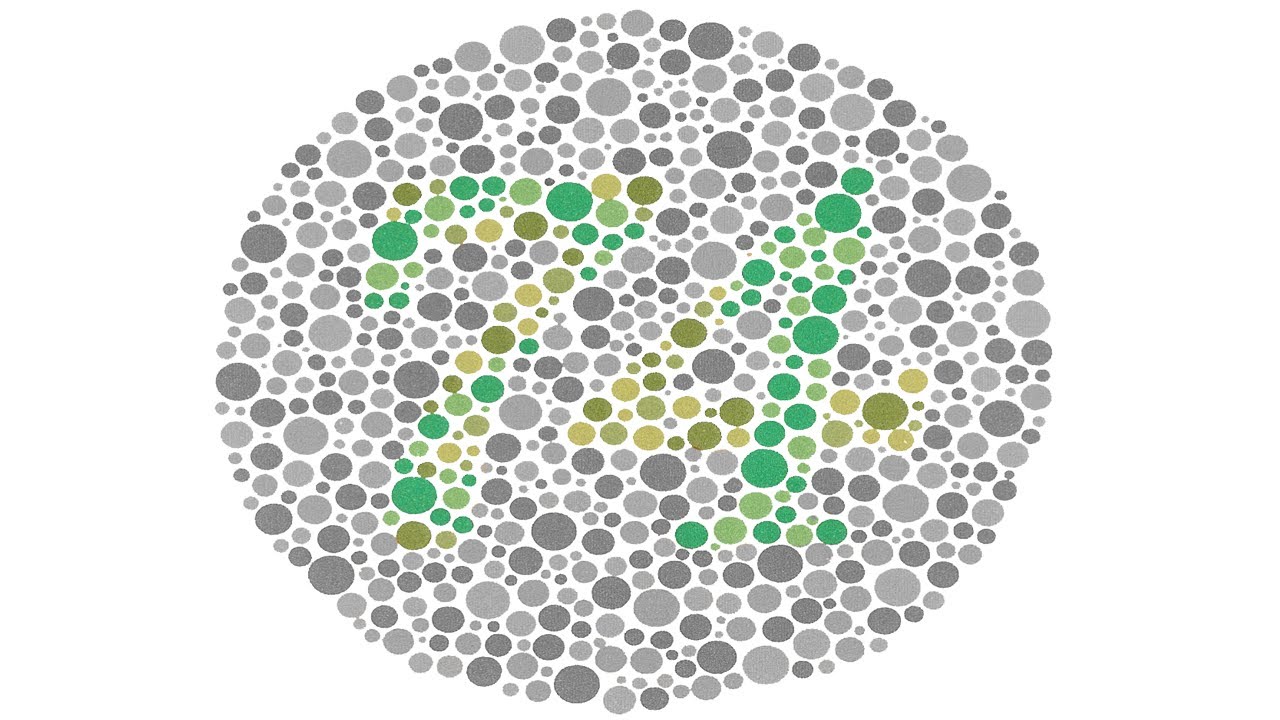 I AM COLOR BLIND... are you? color blindness test YouTube