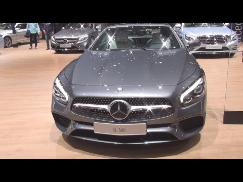 Mercedes-Benz SL 500 Roadster (2016) Exterior and Interior in 3D