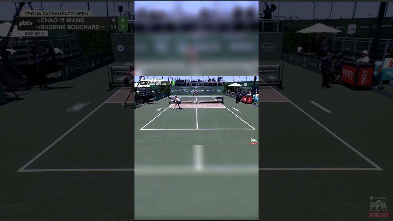 A perfect point for Genie Bouchard ⭐️