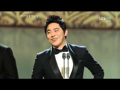 121130 조정석 33회 청룡영화상 신인상 수상소감