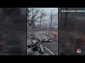 Eyewitness video shows burned out buildings in Canadian, Texas  - 00:54 min - News - Video