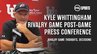 Kyle Whittingham Rivalry Game Post-Game Press Conference