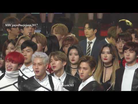 171231 artist reaction to seventeen MBC2017