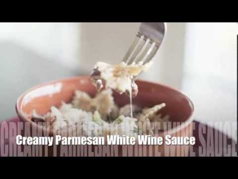 HEALTHY Parmesan White Wine Cream Sauce Recipe