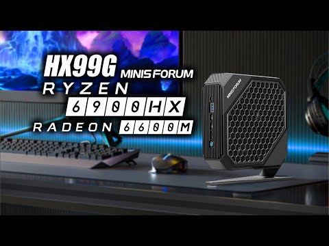 Hands Down The Most Powerful Small Foot Print Ryzen 6000 PC Yet! HX99G First Look