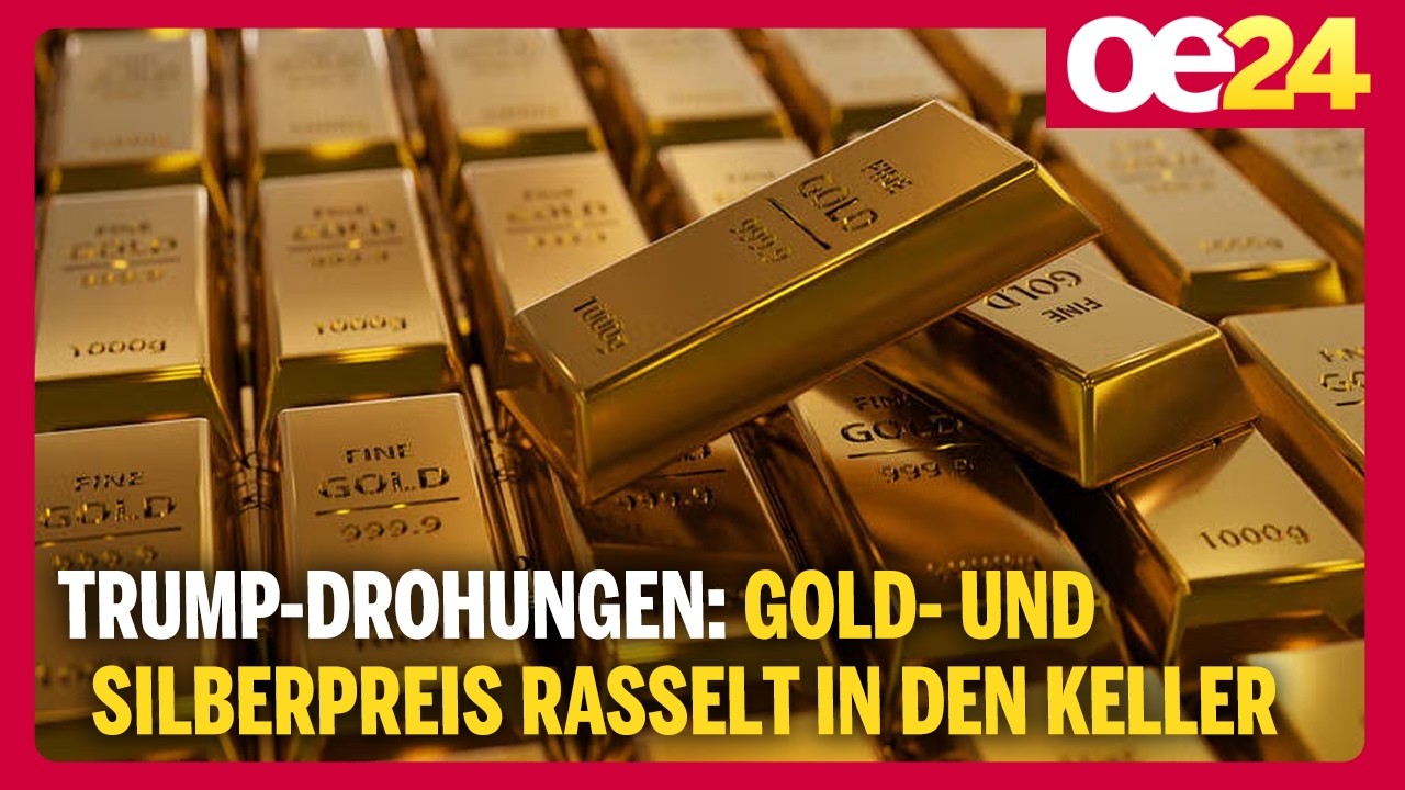 Trump-Drohungen: Edelmetallpreis rasselt in den Keller
