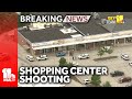 Shopping center shooting victim hospitalized