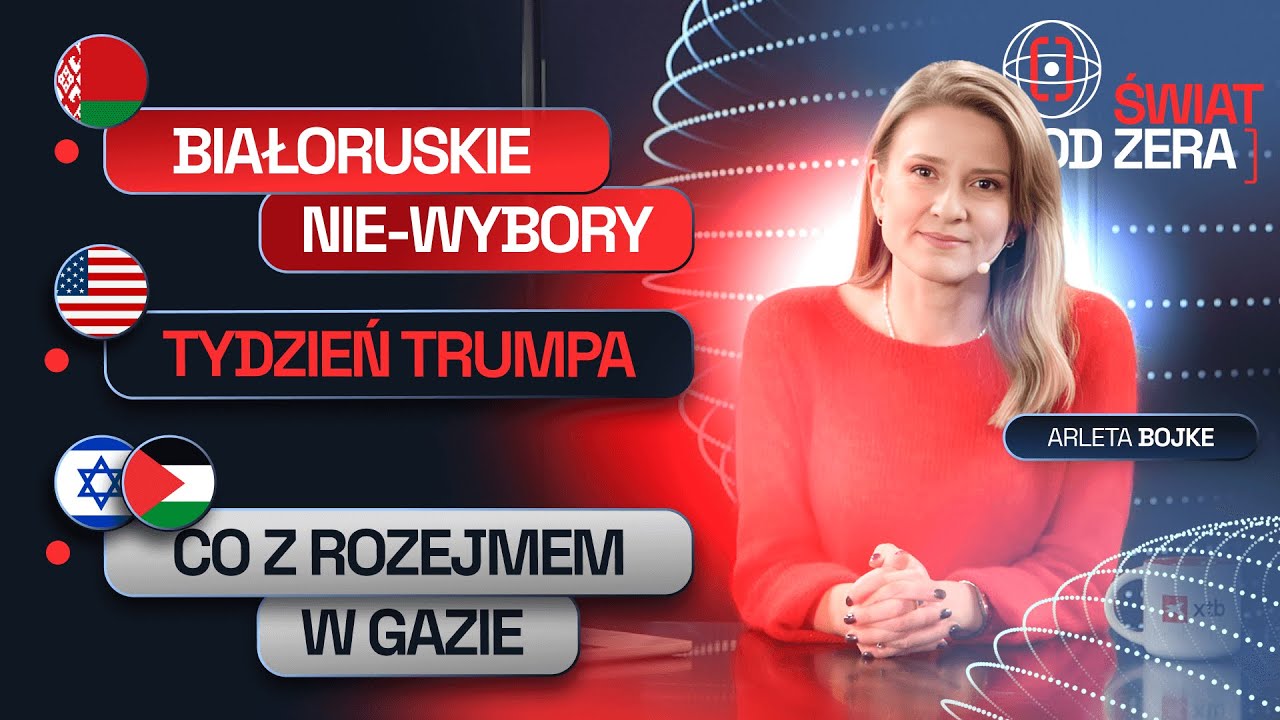 ŁUKASZENKA SAM SIĘ WYBIERA, DZIESIĄTKI DEKRETÓW TRUMPA, ROZEJM JAK DOMEK Z KART | ŚWIAT OD ZERA #42