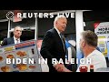 LIVE: US President Joe Biden campaigns in Raleigh a day after presidential debate