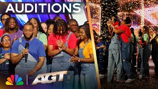 Birmingham Youth Fellowship Choir Receives A GOLDEN BUZZER From Simon Cowell! | AGT 2025