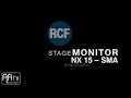 Wedge Monitor RCF MX 15 SMA