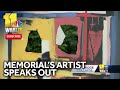 Key Bridge memorials artist speaks out after vandalism