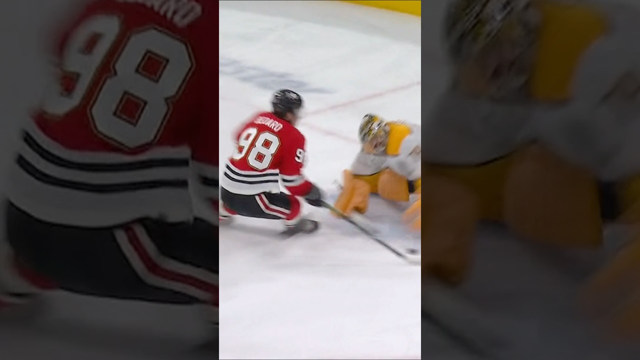 Le 29e but de la saison de Connor Bedard était de toute beauté! 😮‍💨#Blackhawks